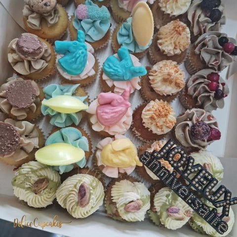 Cupcakes sur commande pour un anniversaire - Réunion - délicecupcakes