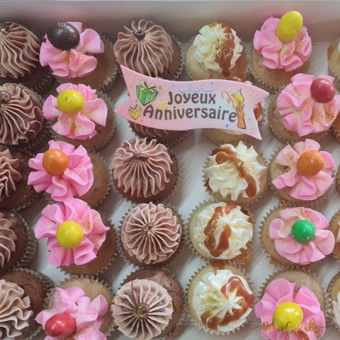 Mini cupcakes parfumés sur commande à la Réunion- Délicecupcakes