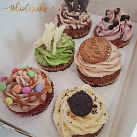 Coffret cupcakes sur commande à la Réunion - Délicecupcakes