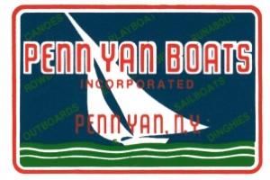 Virtual Exhibit Experience Image of Penn Yan Boats from H Lee Maritime Museum Oswego NY