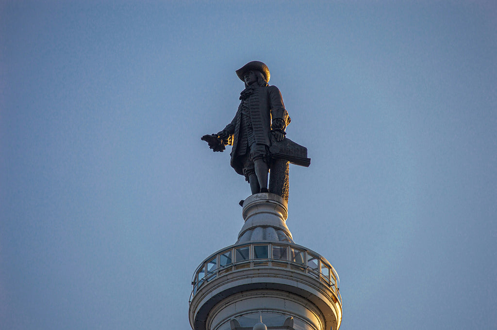 Statue benjamin Franklin in Philadelphia, Pennsylvania