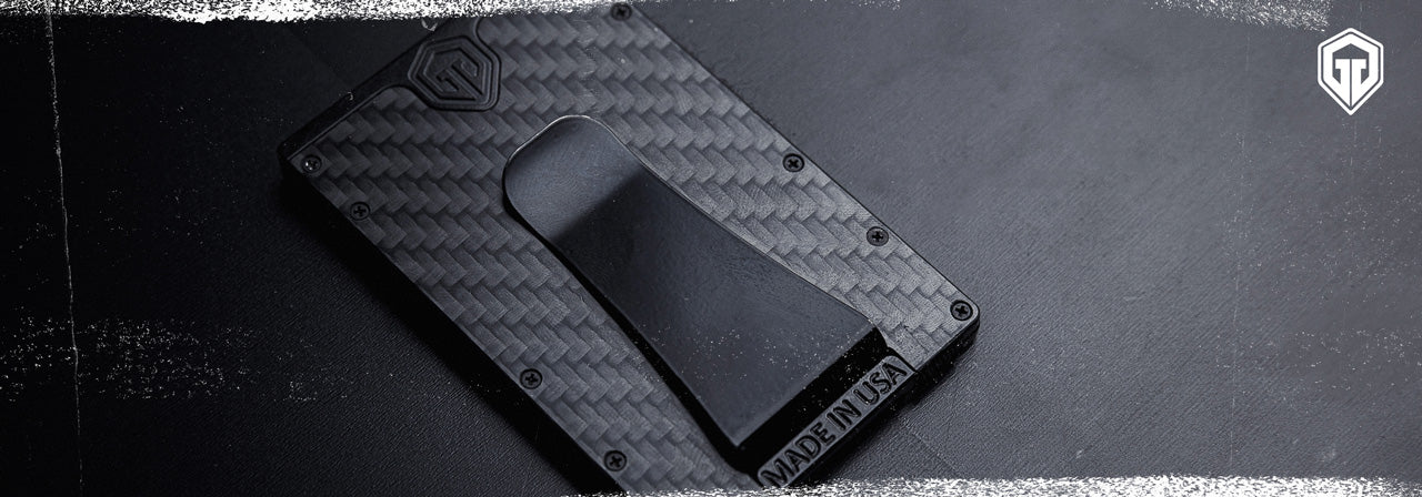 Geogrit Wallet Carbon Fiber Photography - Made in USA