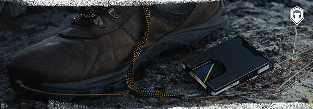 Coal Miner Boot and a Geogrit wallet