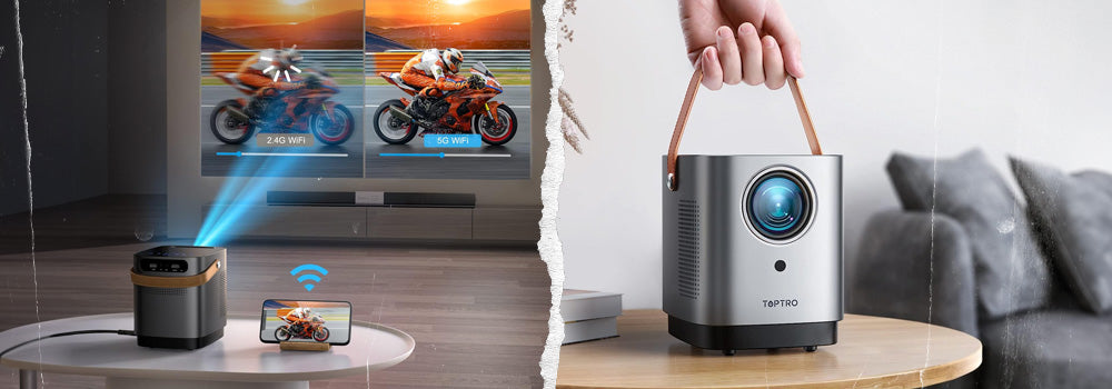 Bluetooth Projector Photography