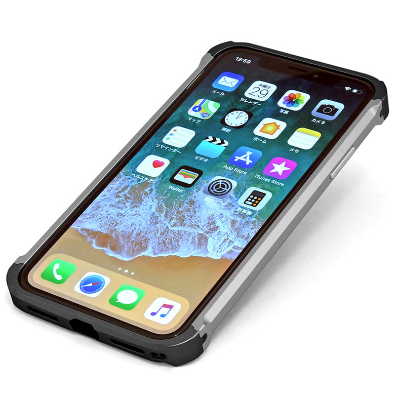 DECASE iPhone XS アルミニウムバンパー ケース