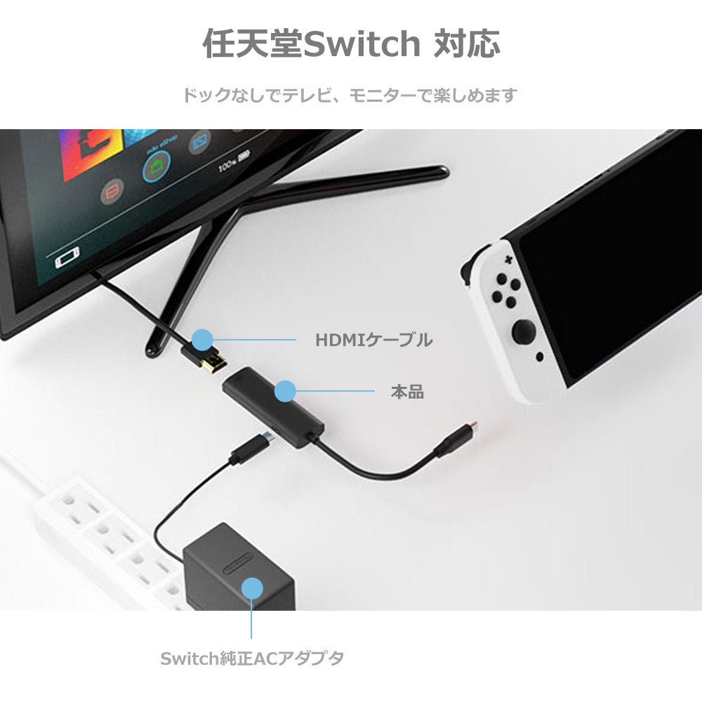 セール】 TypeC HDMI アダプタ変換 ケーブル Switch iPadpro 接続