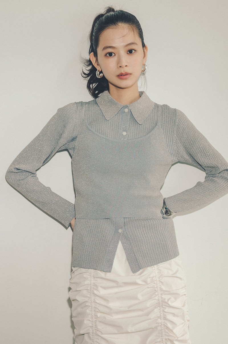 松木育未さんが着る