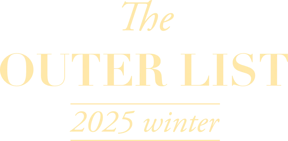 OUTER LIST 2024 AUTUMN/WINTER