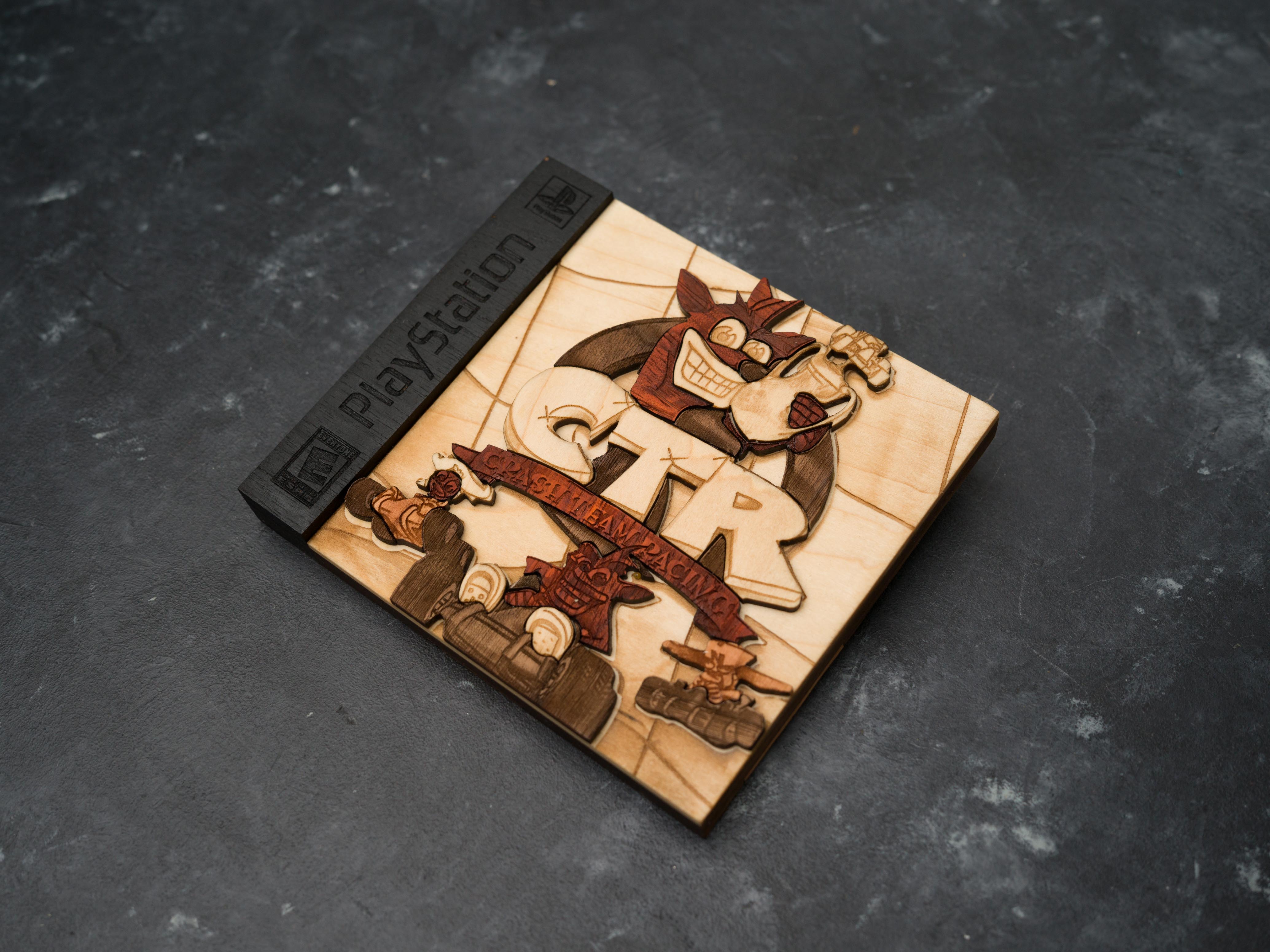 Crash Team Racing Cover Replica
