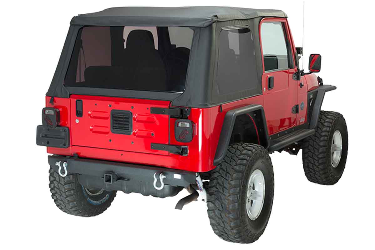 Fishbone YJ/TJ Rear Bumper with Receiver – Fishbone Offroad