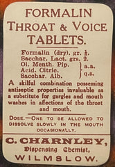 Old Timey Medicine do início de 1900