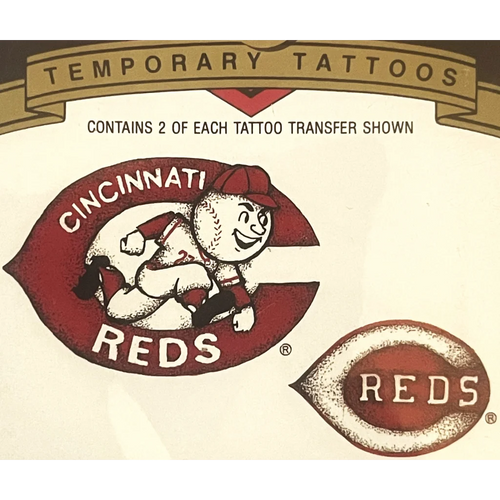 Vintage 1992 Cincinnati Reds MLB Temporary Tattoos - Limited Edition  Collectible Memorabilia! – Vintage and Antique Gifts
