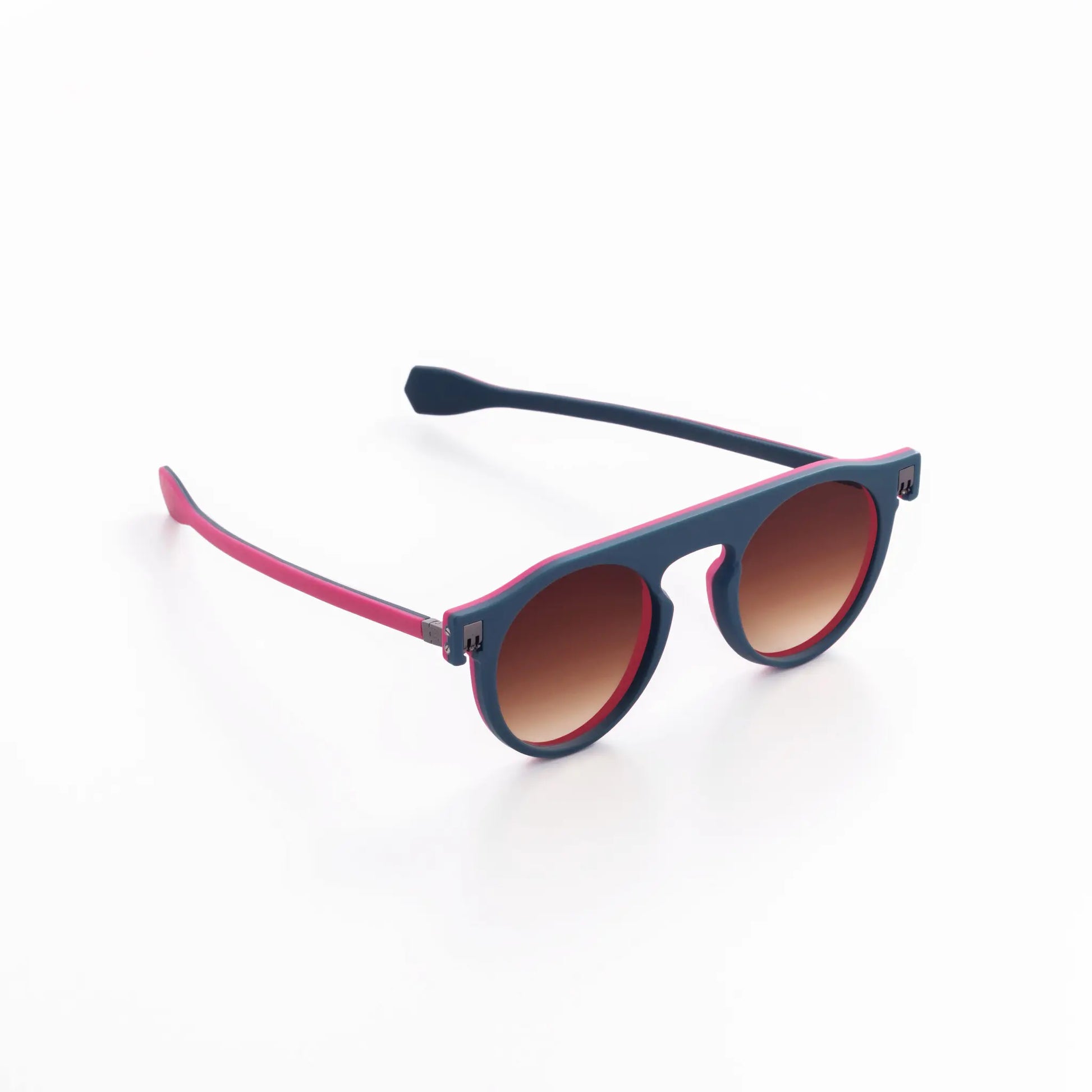 Reverso sunglasses pink & petrol reversible & ultra light side view 2