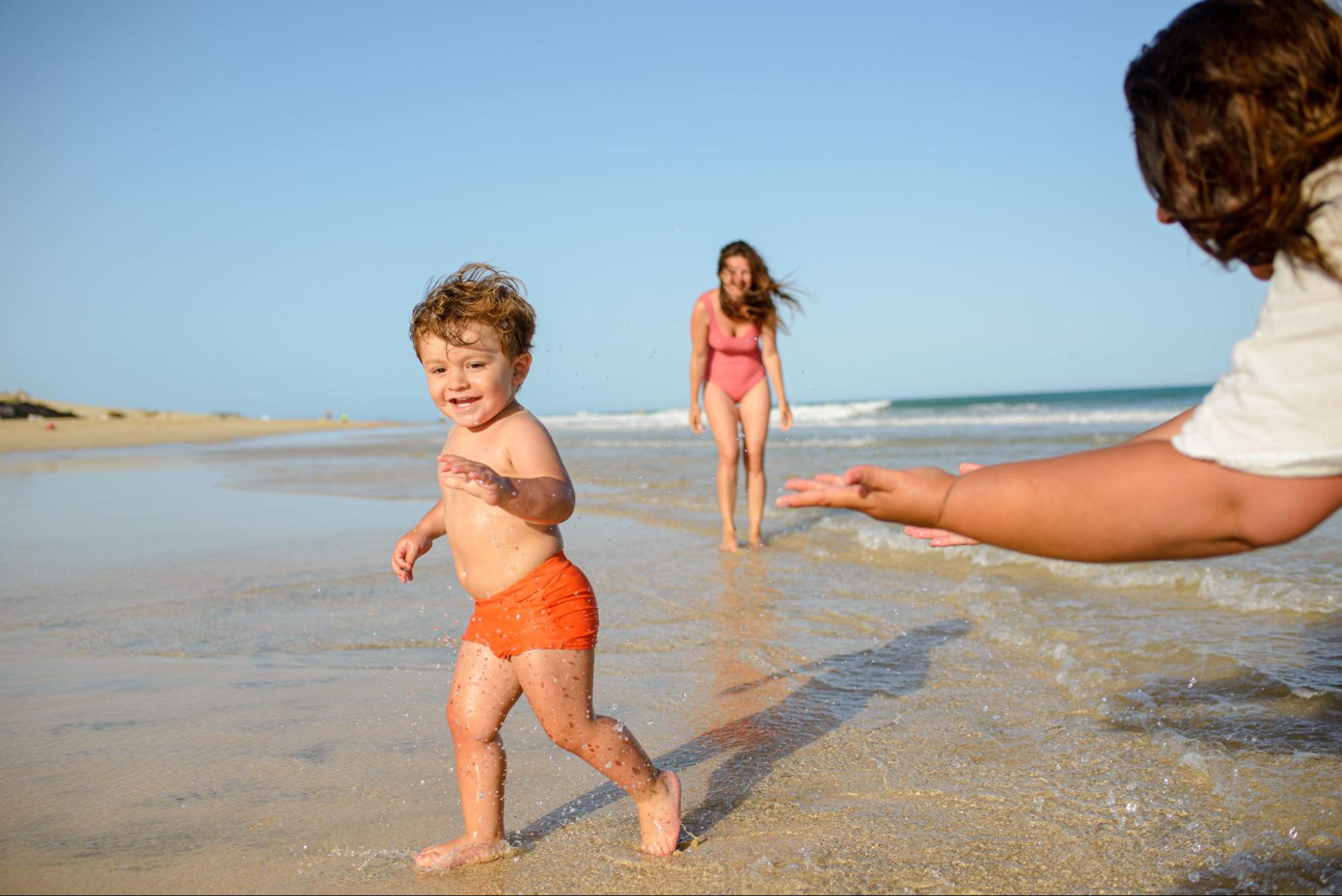 que llevar a la playa con bebes