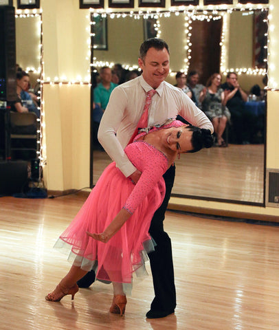 Jeravae and Justin at Dancesport ballroom dancing