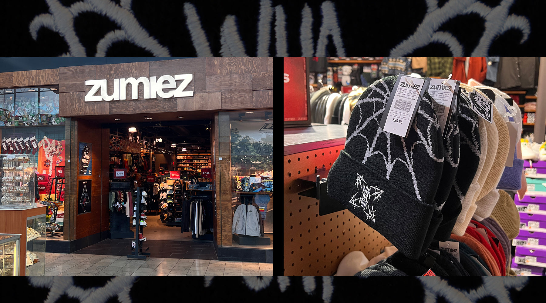 whadafunk inside zumiez store