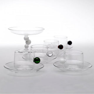 Zafferano - Set 6 Bicchieri Tumbler Acqua-Vini Bianchi • Natalia Celiento