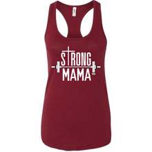 Load image into Gallery viewer, N810 strong mama, racerback tank top
