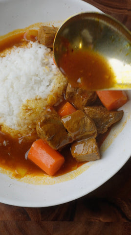 beef stew in a bowl