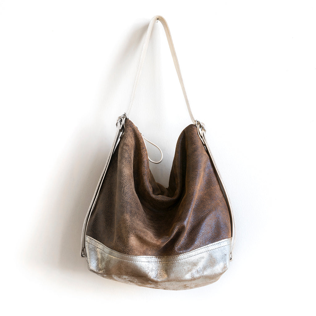 Lookbook Custom Hobo Pack Leather Base – Rough & Tumble