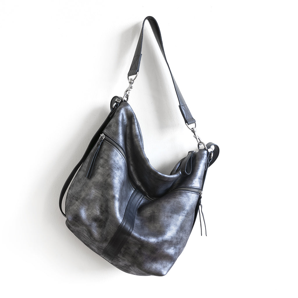 Lookbook Custom Hobo Pack Double Zip – Rough & Tumble