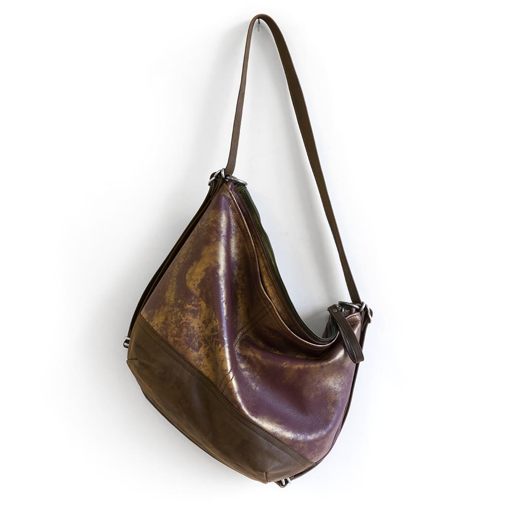 Small Tan Helen Hobo Purse - Soft Leather Bag