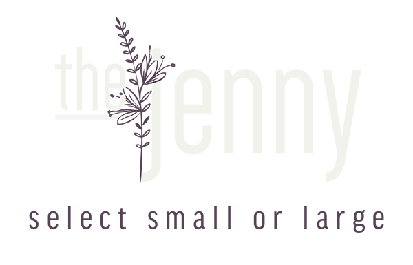 the jenny - select small or large