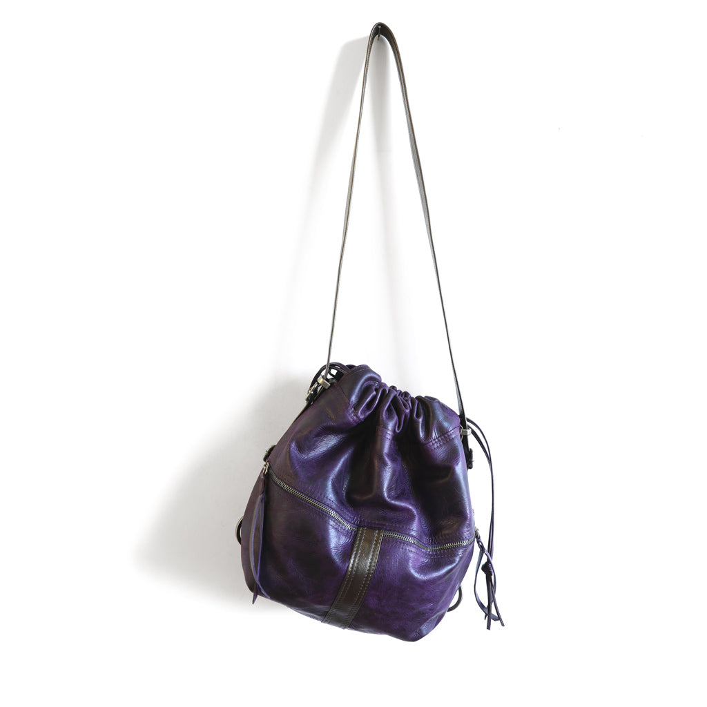Sabrina Bag, Cobalt Croc, Top Handle Bag