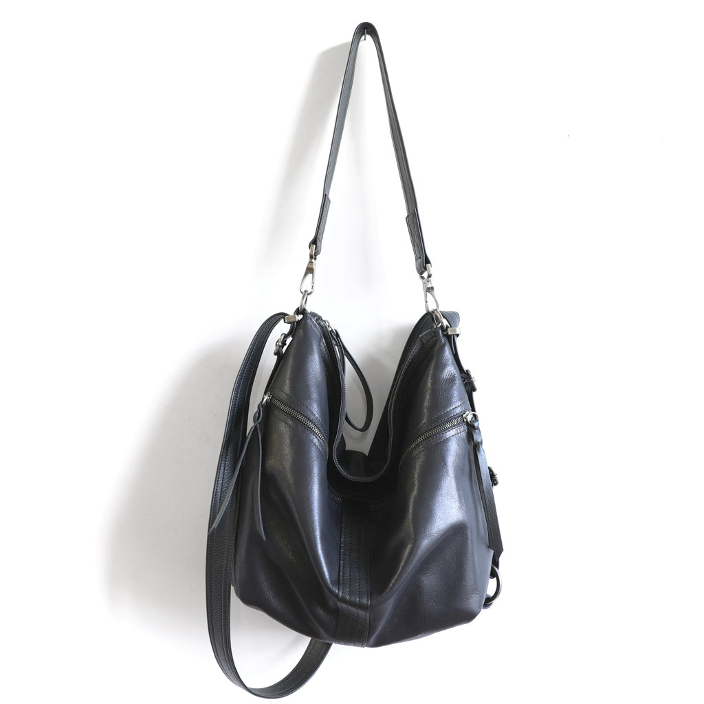 Lookbook Custom Hobo Pack Double Zip – Rough & Tumble