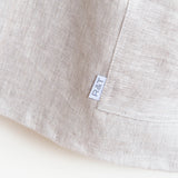 R&T japanese 'slip on' factory apron | natural linen