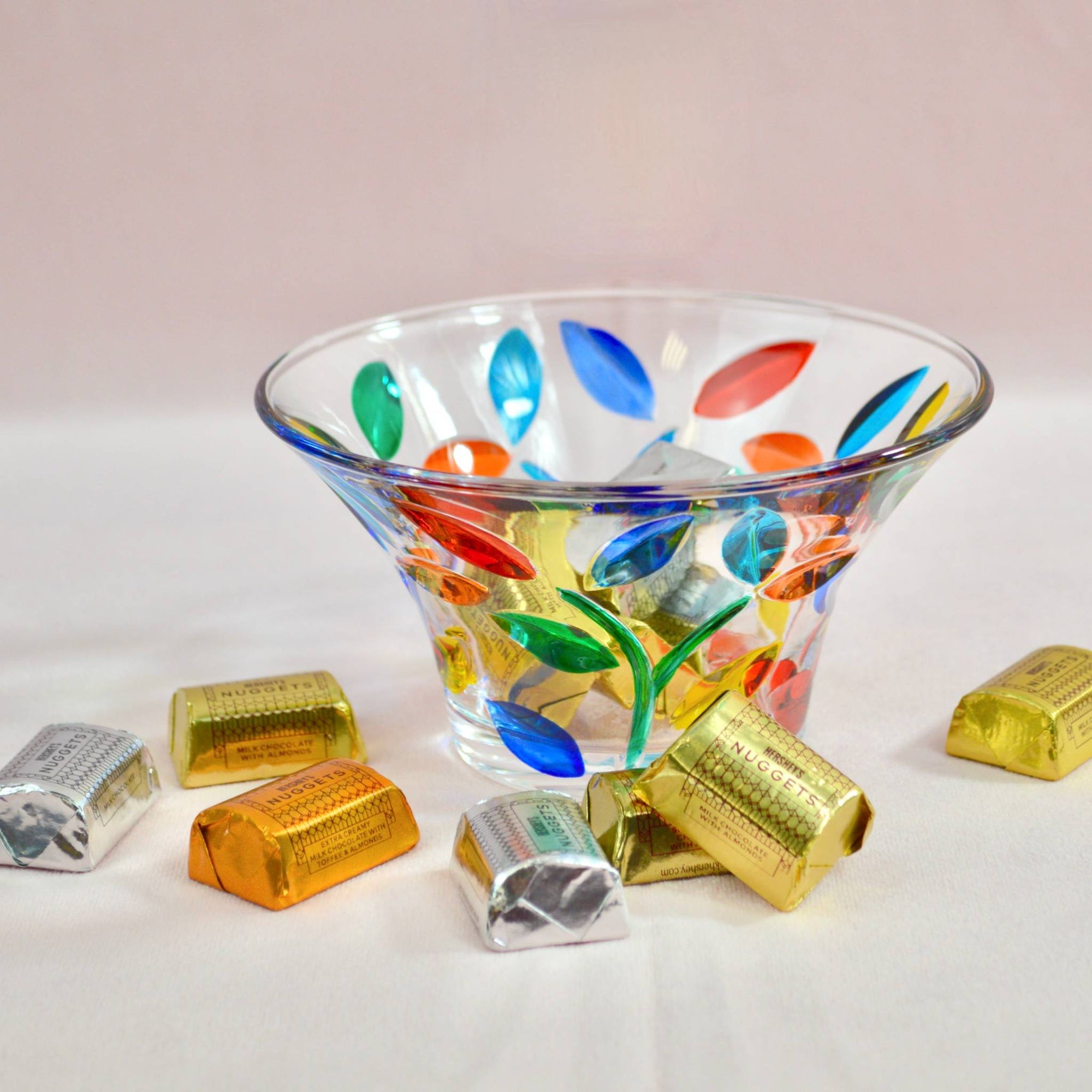 Murano Glass Candy, Classic, Set of 3, 5, or 10 Candies