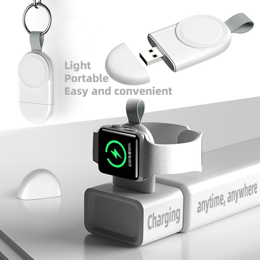 Portable Cord-Less Apple Watch Charger