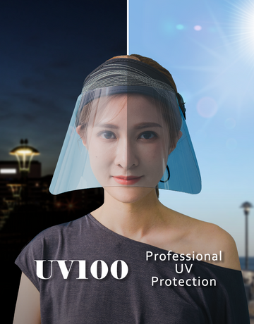 UV Cut / Cool Touch - Neck Cover Hat Drape UPF50+ Apex-Cool+ Collection