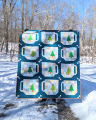 Patchwork Mugs Tree Quilt - Satomi Quilts