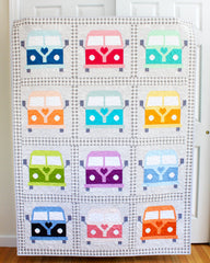 On the Road Quilt - Satomi Quilts