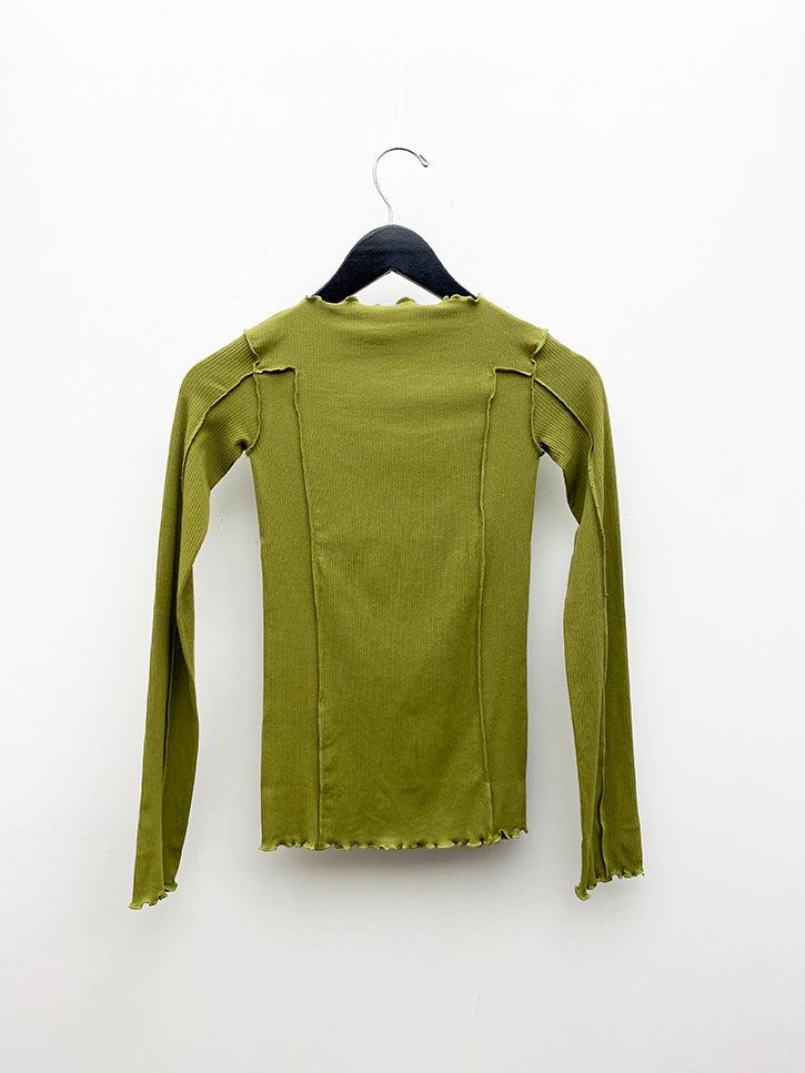 Baserange Omato Long Sleeve, Galti Green