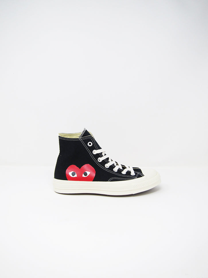 Comme des Garçons PLAY Converse, Black 