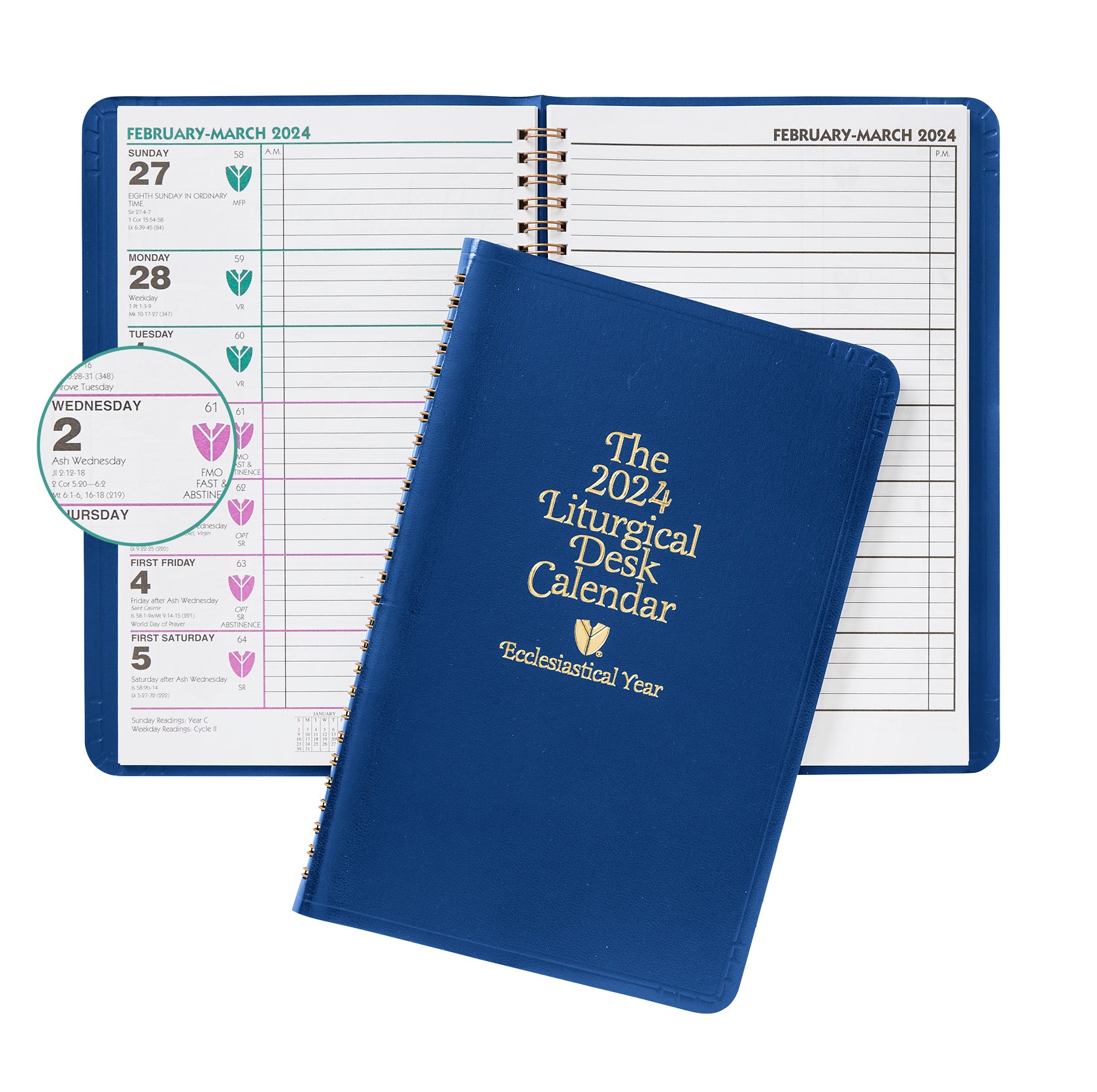 The Liturgical Desk Calendar 2024 IN STOCK– Patrick Baker and Sons