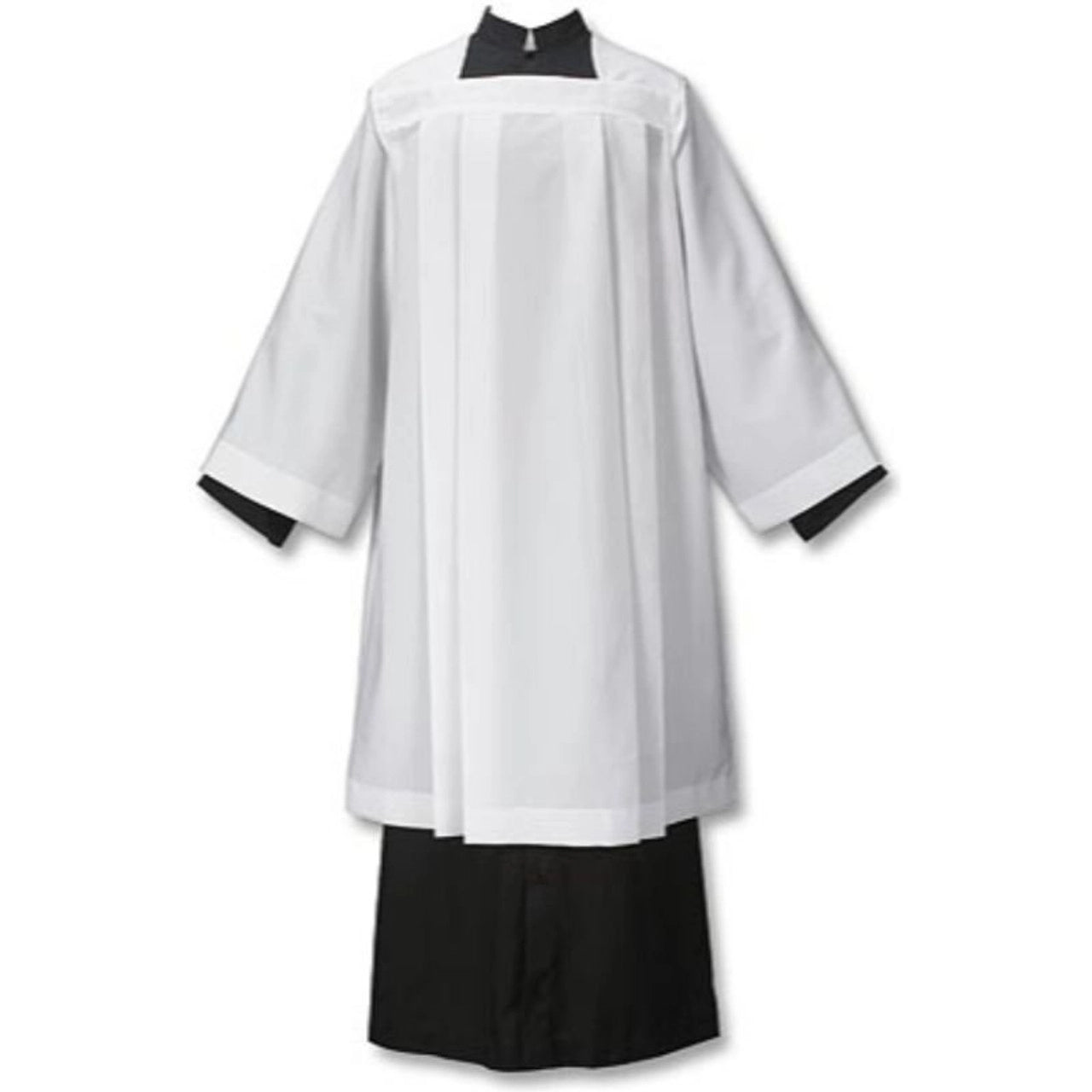 TS668 Plain Box Pleated Surplice