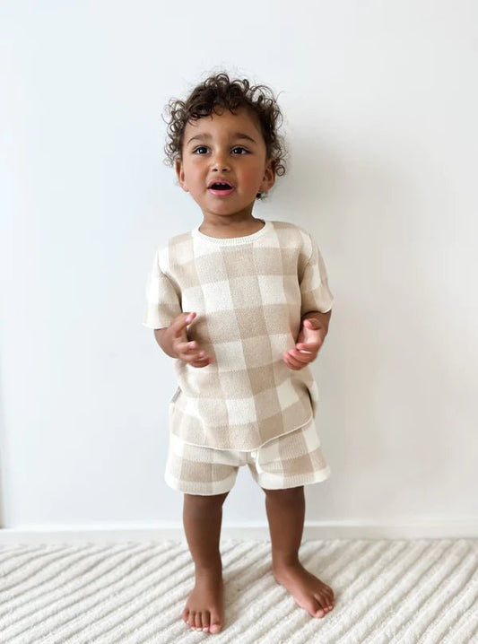 販売店 ziggy lou gingham セットアップ 2y | enalambre.com