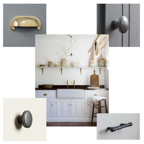 Farmhouse kitchen inspiration and related cabinet fittings