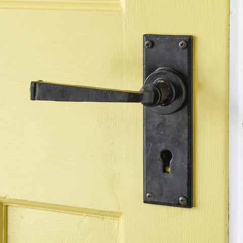 Berkeley Lever Lock Set - Exterior Beeswax