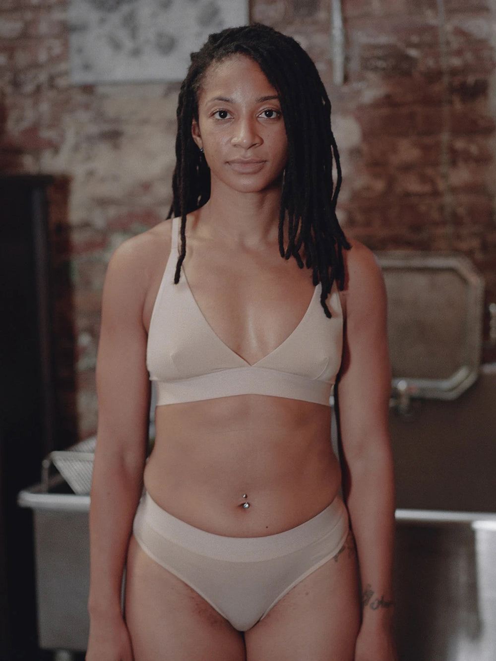 Baserange Mississippi Bra in Undyed