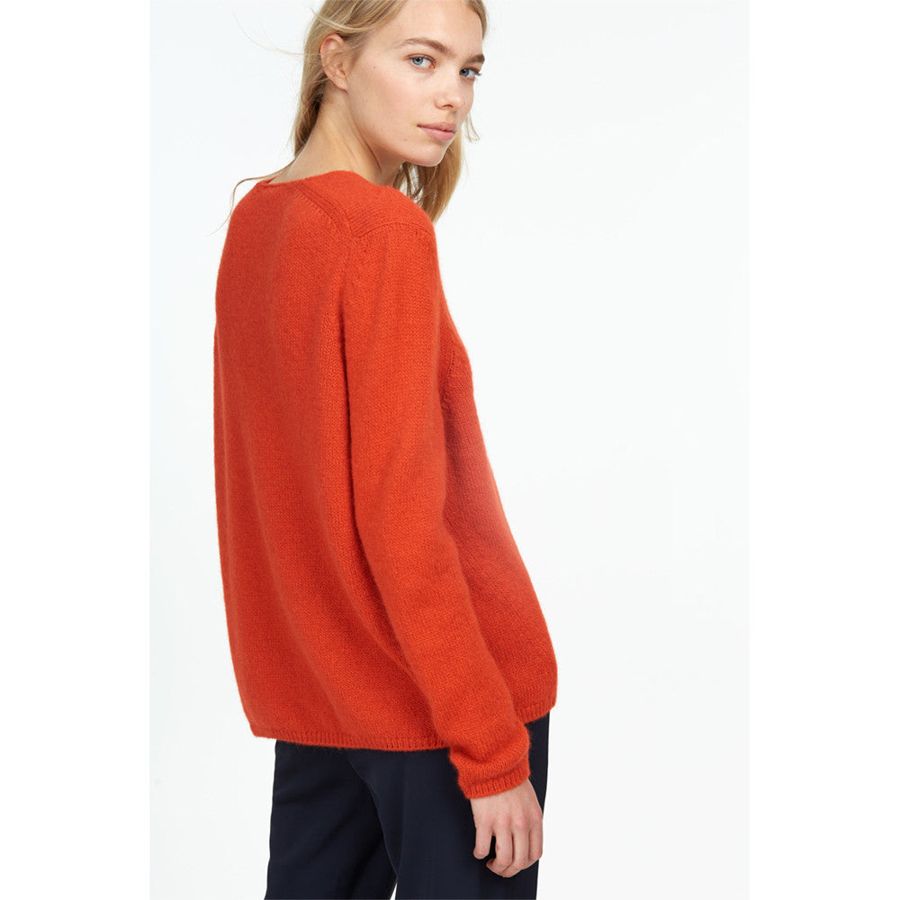 closed v-neck sweater – Erica Tanov