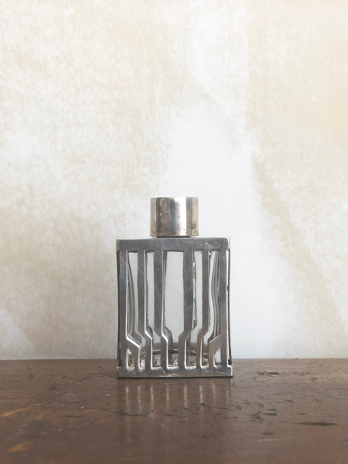 Vintage Silver Perfume Bottle