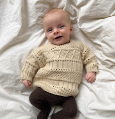 Billede af Ingrid sweater baby - Garnkit