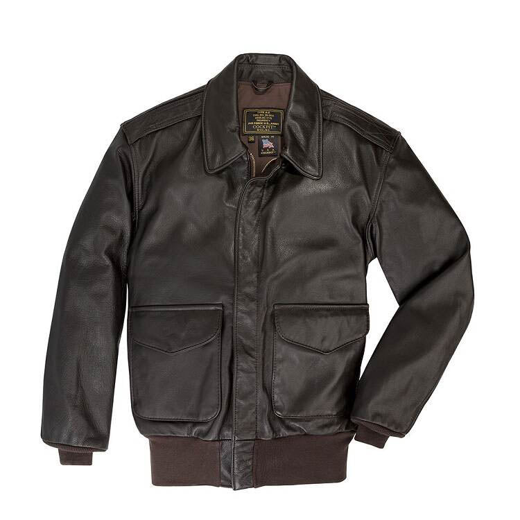 Pre-Order: Cockpit USA USAF 21st Century A-2 Pilot Goatskin Jacket ...