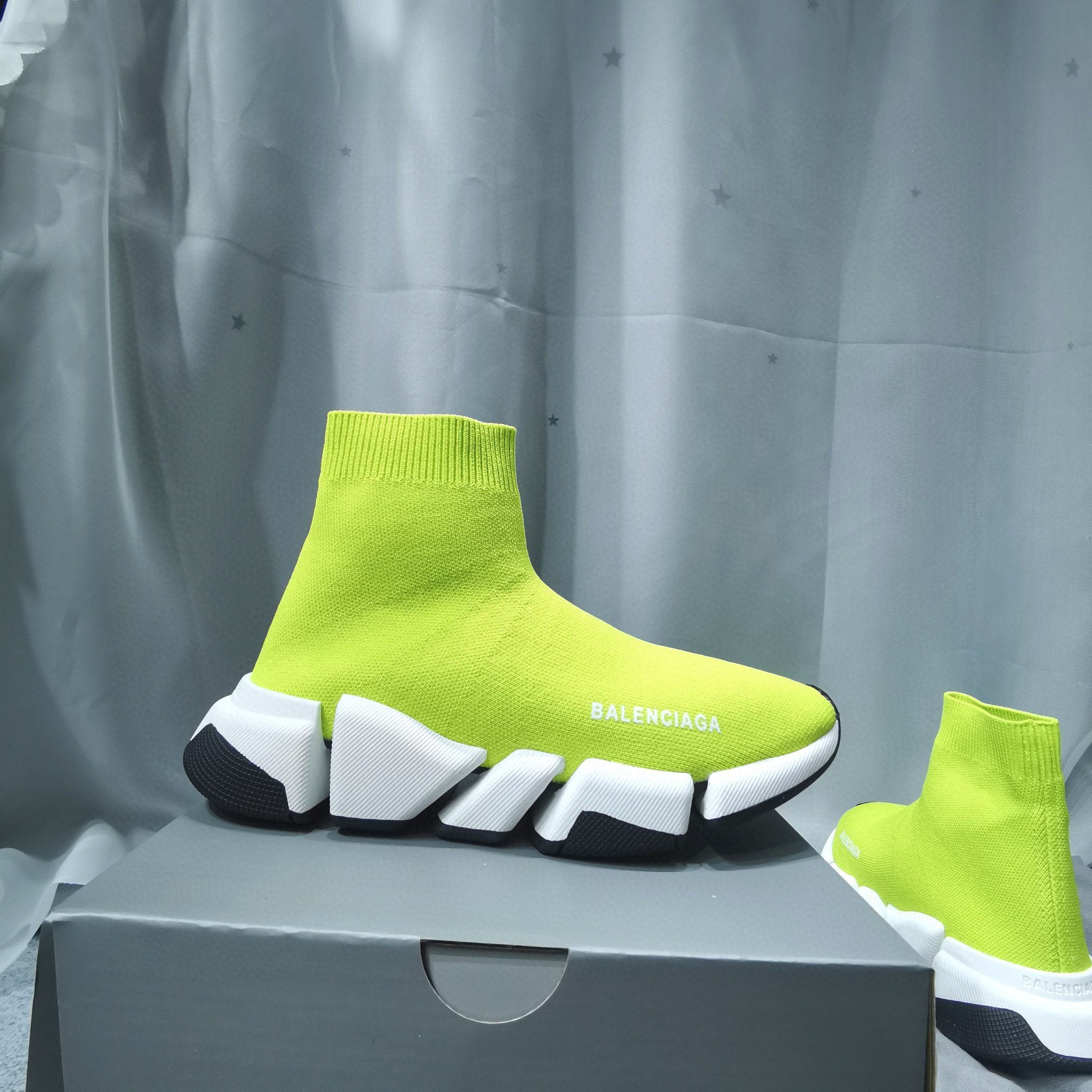Balenciaga Men's And Women's Flyknit Speed Sneakers Shoe