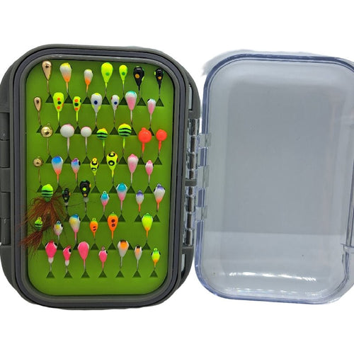 24-Piece Glow Tungsten Kit with Jig Case – Digger's Jig Tails