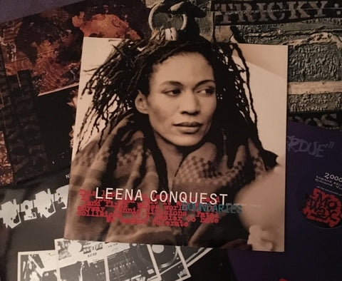 Leena Conquest - Boundaries, Tricky Remix record sleeve